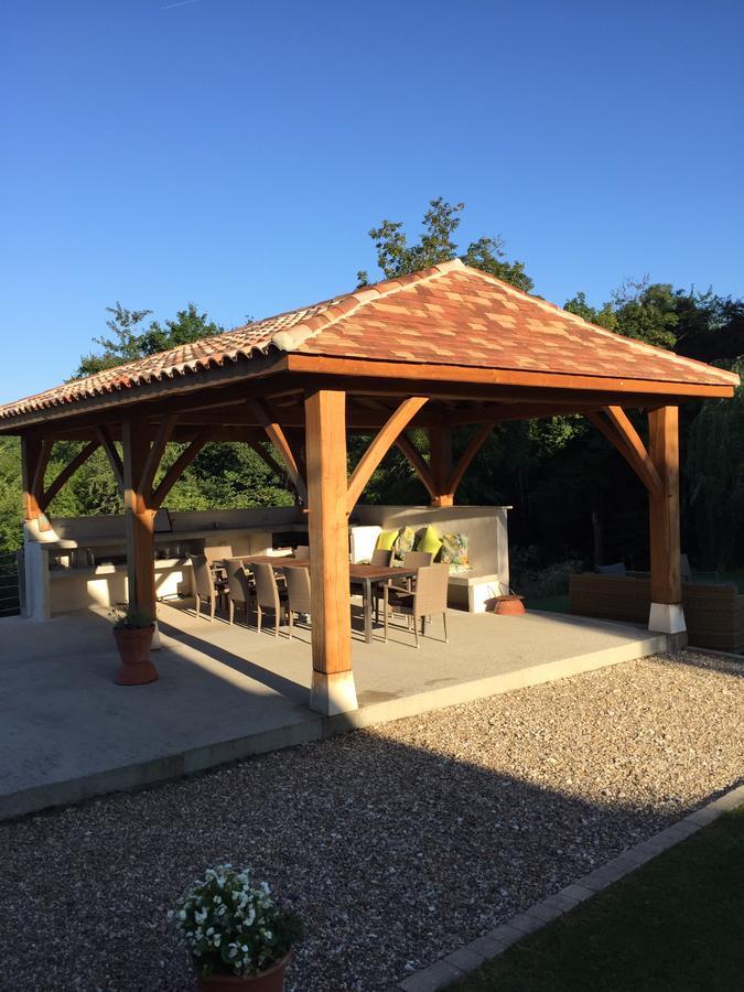 Saint-Quentin-de-Caplong La Girarde B&B 외부 사진