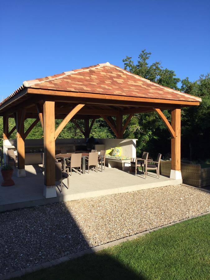 Saint-Quentin-de-Caplong La Girarde B&B 외부 사진
